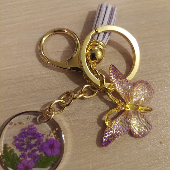 Earrings and Keychain Bundle - Picture 3 of 3